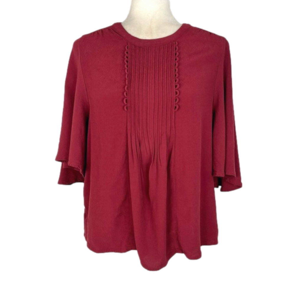 Forever 21 burgundy blouse